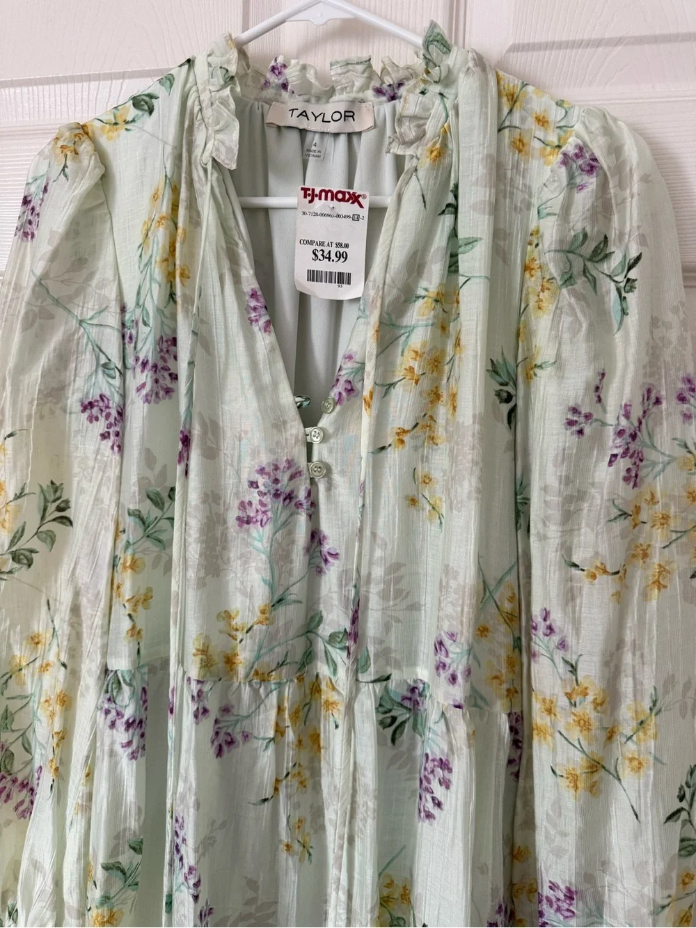New TjMaxx Floral Dress - Picture 2 of 4